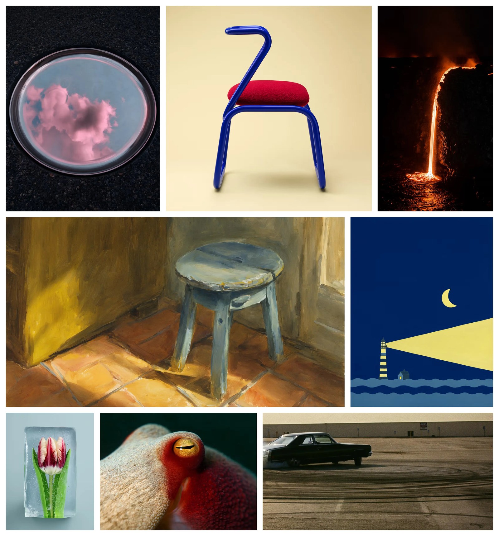AI image generation from a prompt and reference